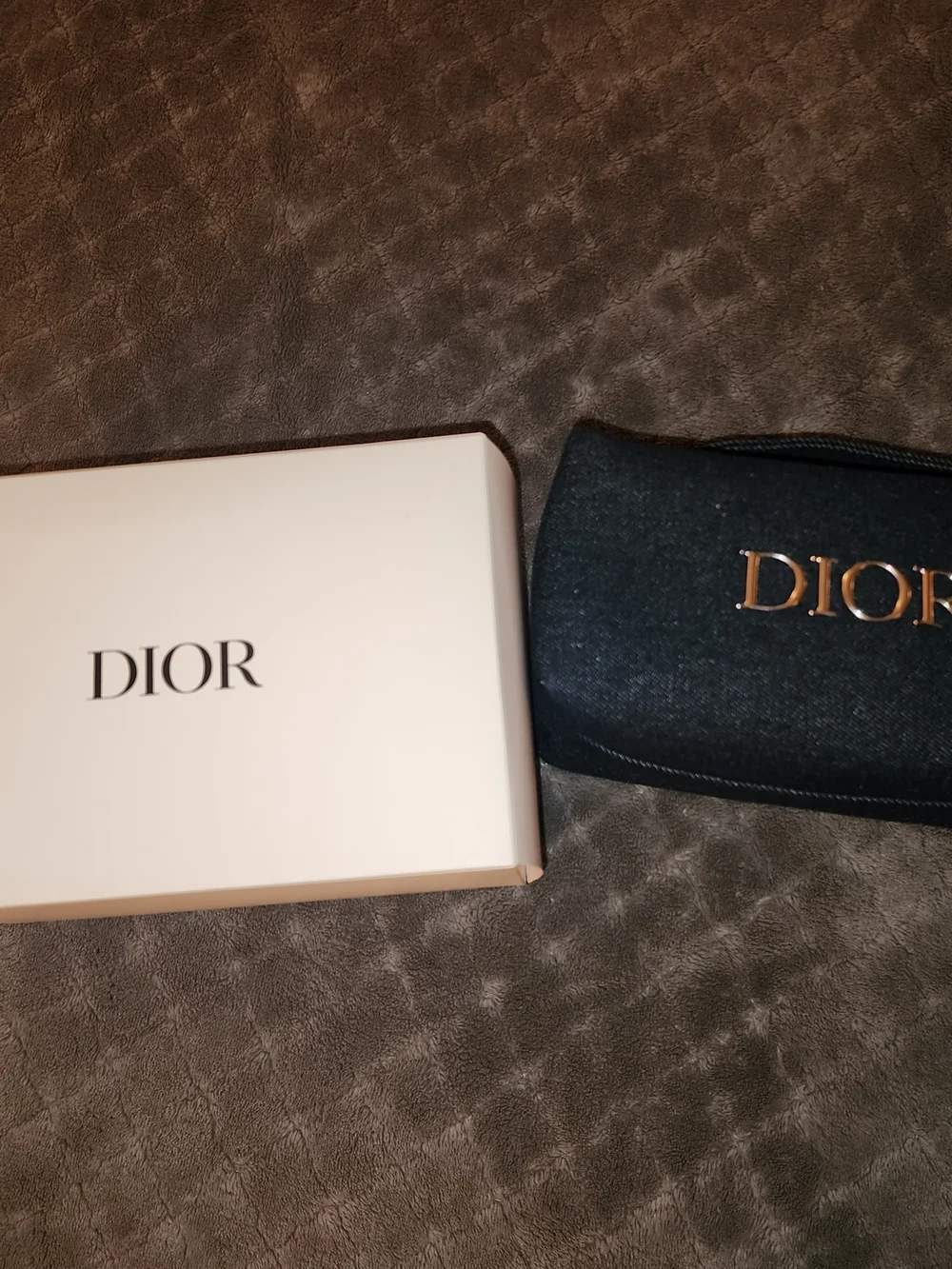 Dior cosmetic pouch